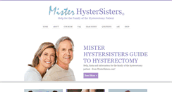 Desktop Screenshot of misterhystersisters.com